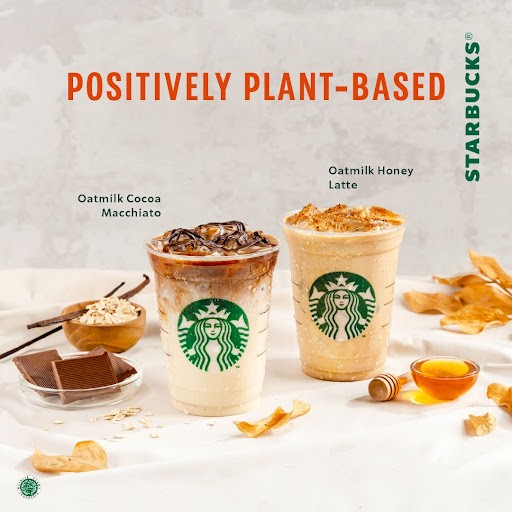 Jadi Bintang Bulan ini, Starbucks Plant Based Keluarkan Menu Oatmilk