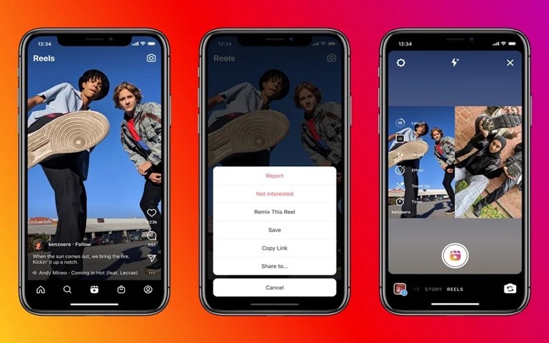 Sedang Direncanakan, Instagram bakal Rilis Fitur Remix yang Mirip dengan TikTok!